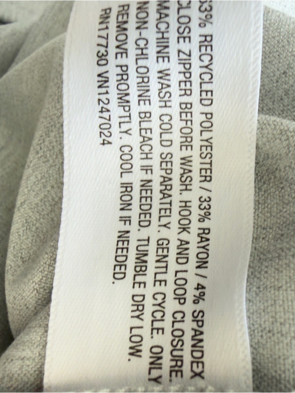 A New Day 10R Gray Stretch Tapered Leg Office Casual Quiet Luxury Pants NWT - Picture 9 of 9